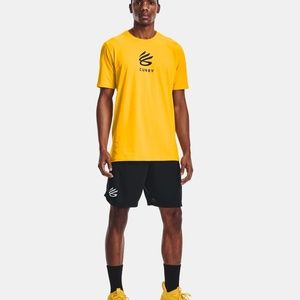 Under Armour Curry Brand UNDRT Splash Shorts 1362002 001 (Black/White)